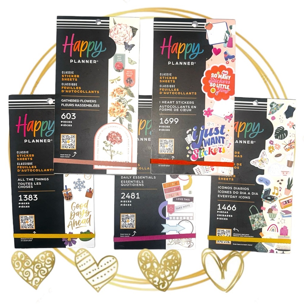 2024 Spring Release The Happy Planner Sticker Books